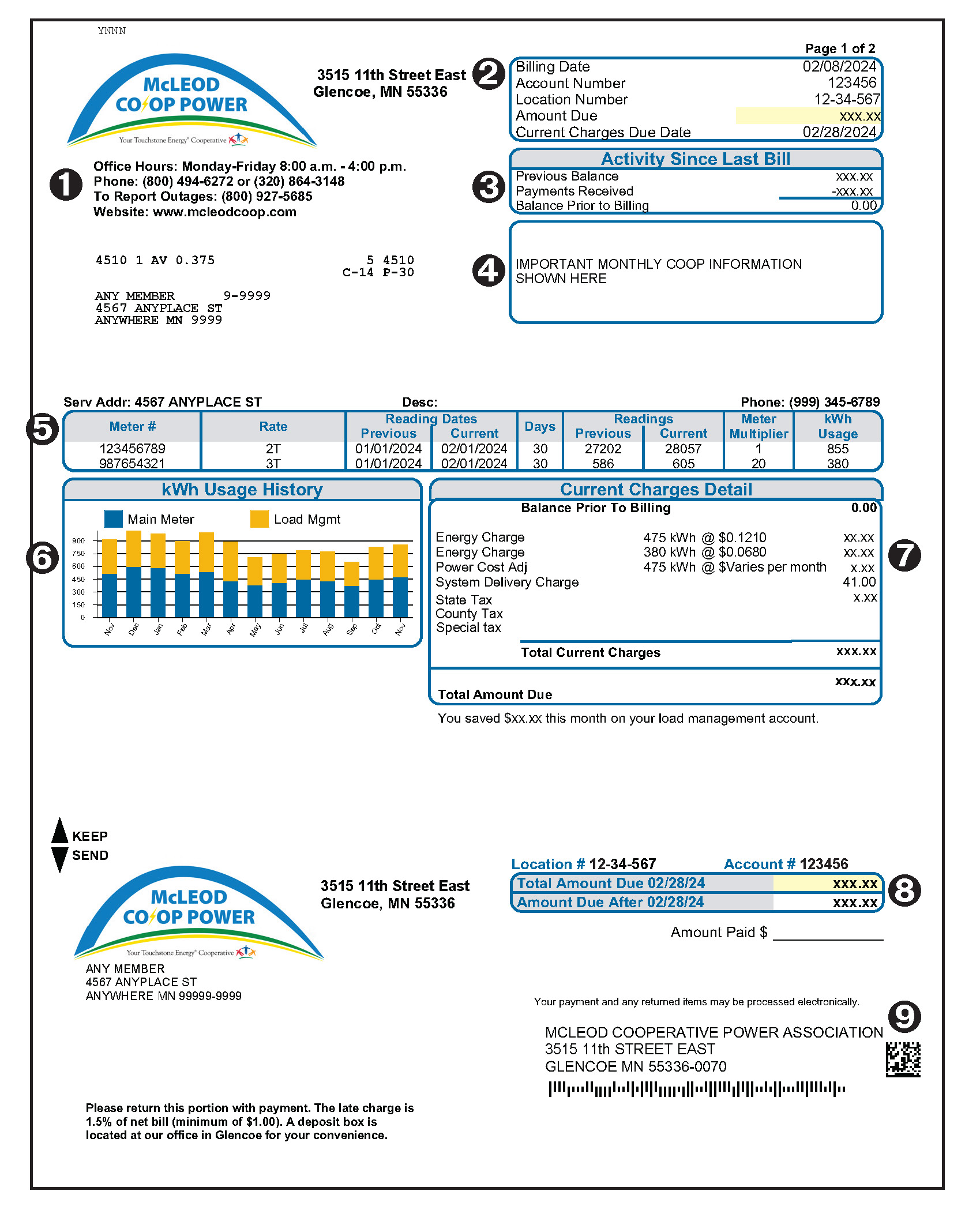 My Bill - McLeod Cooperative Power